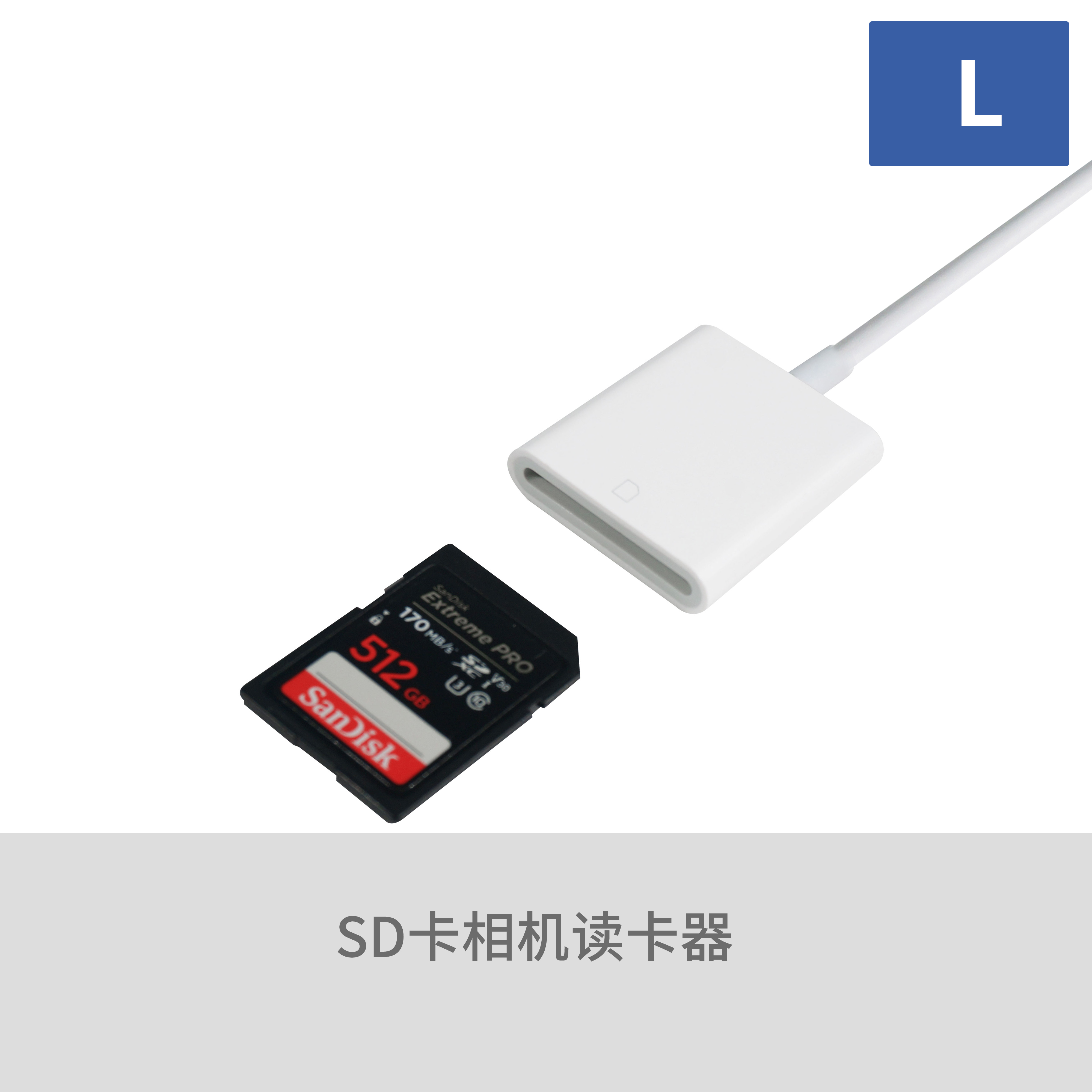 Lightning to SD Card Reader