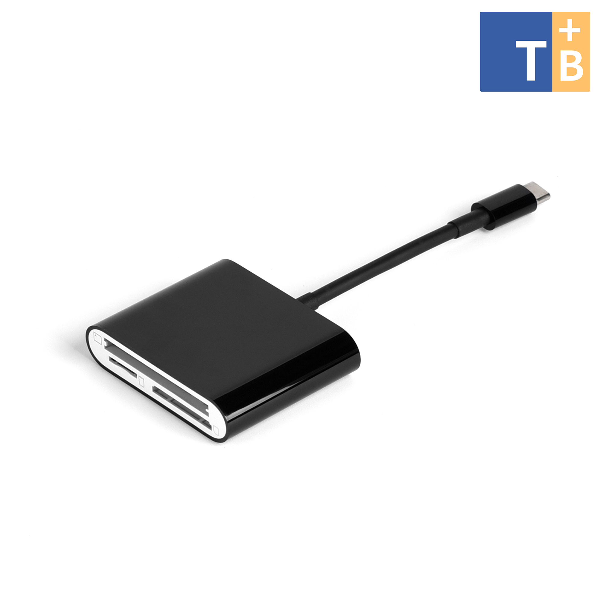 USB C to SD TF CF Card Reader